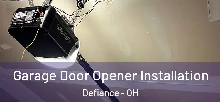  Garage Door Opener Installation Defiance - OH