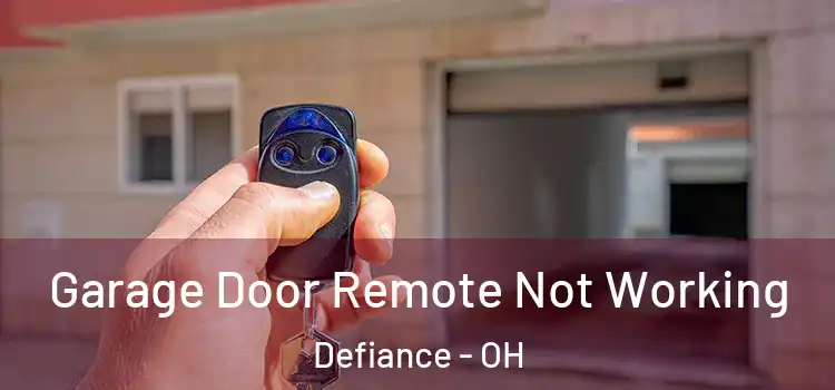  Garage Door Remote Not Working Defiance - OH